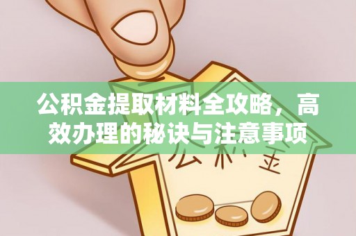 德格公积金提取材料全攻略，高效办理的秘诀与注意事项