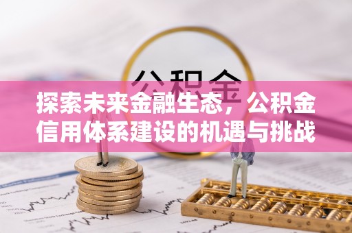 德格探索未来金融生态，公积金信用体系建设的机遇与挑战