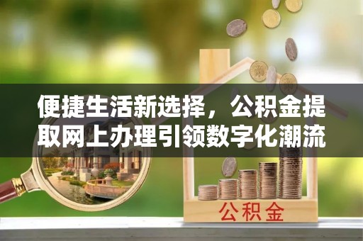 德格便捷生活新选择，公积金提取网上办理引领数字化潮流