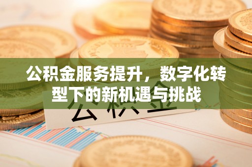 德格公积金服务提升，数字化转型下的新机遇与挑战