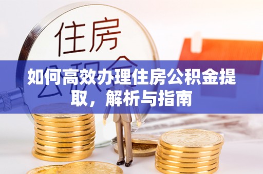 德格如何高效办理住房公积金提取，解析与指南