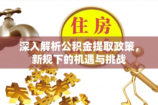 德格深入解析公积金提取政策，新规下的机遇与挑战