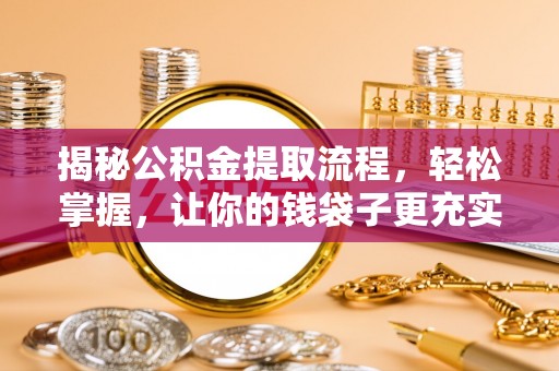 德格揭秘公积金提取流程，轻松掌握，让你的钱袋子更充实