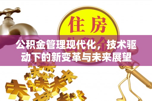 德格公积金管理现代化，技术驱动下的新变革与未来展望